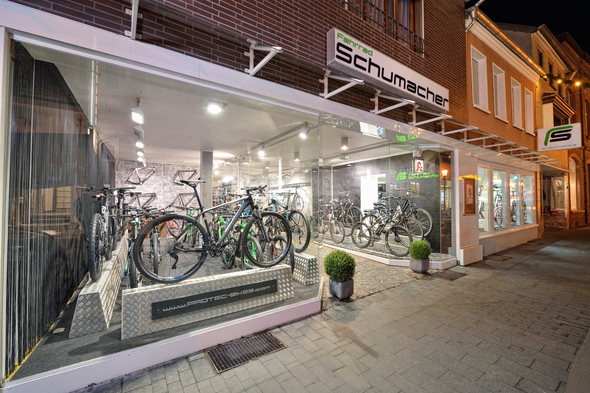 Frontansicht Store Fahrrad Schumacher